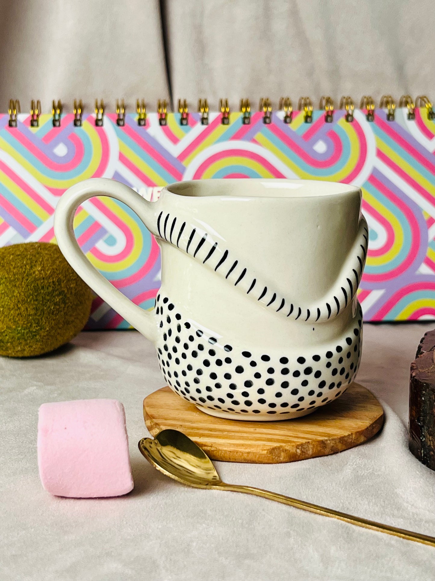 Dotted Cloud Mug