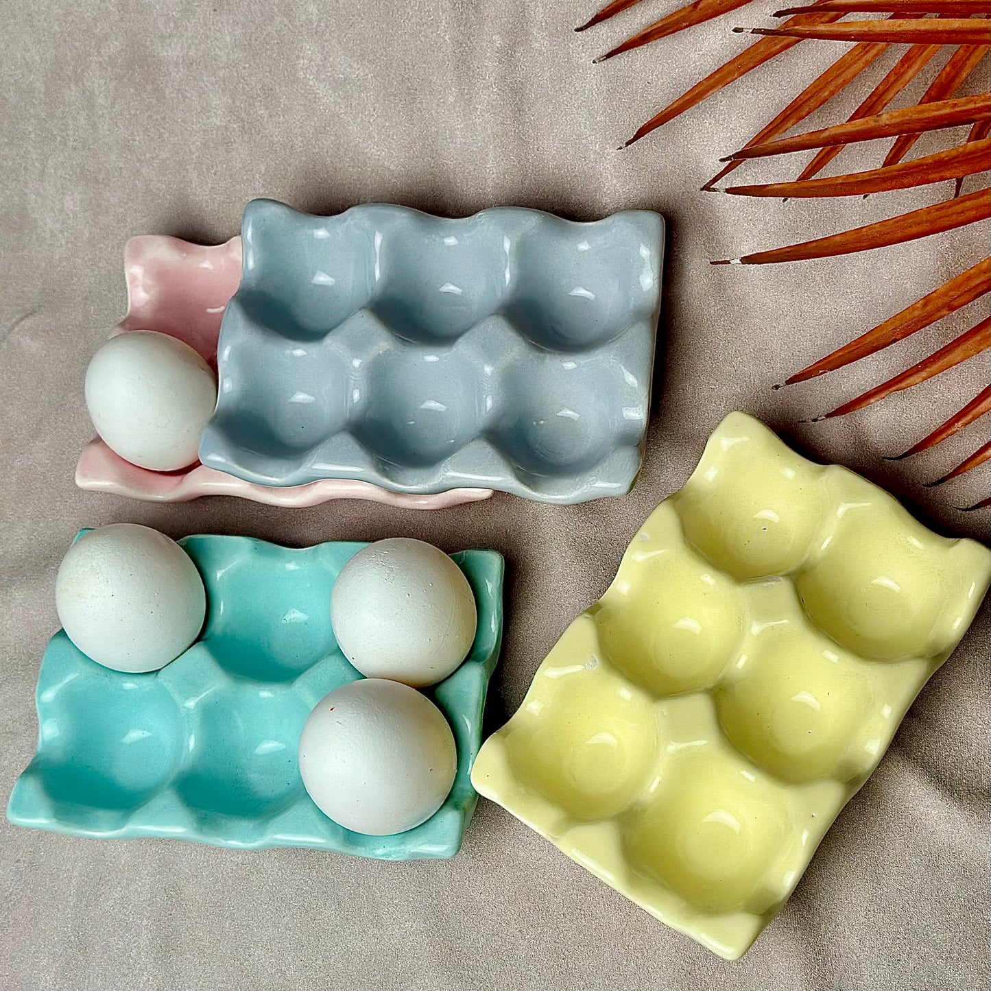 Ceramic Egg Tray