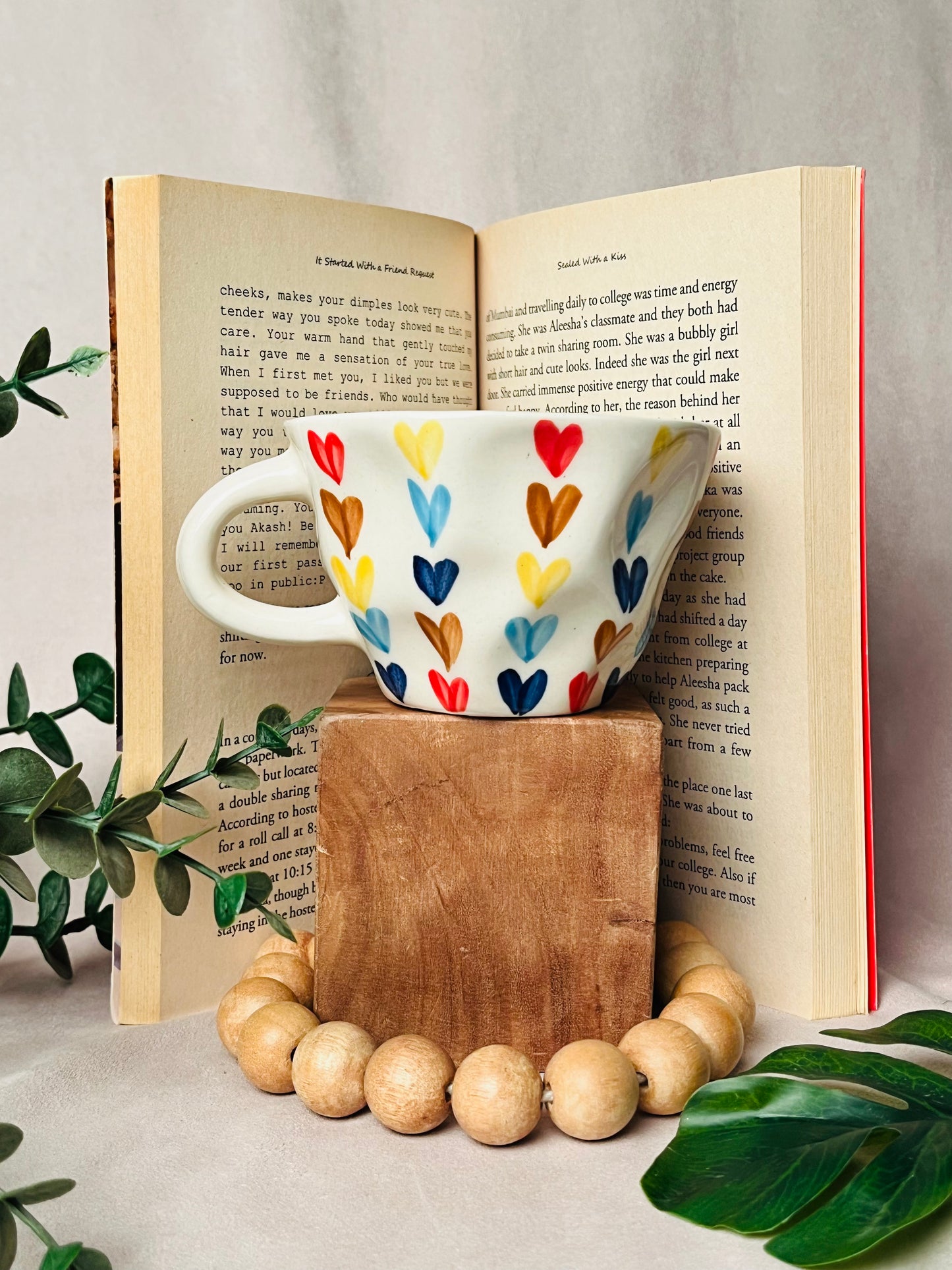 Dil Se Colourful Hearts Mug