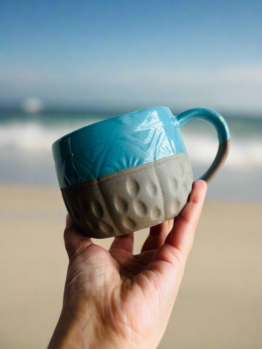 Simply Terra Mug- Blue Glaze