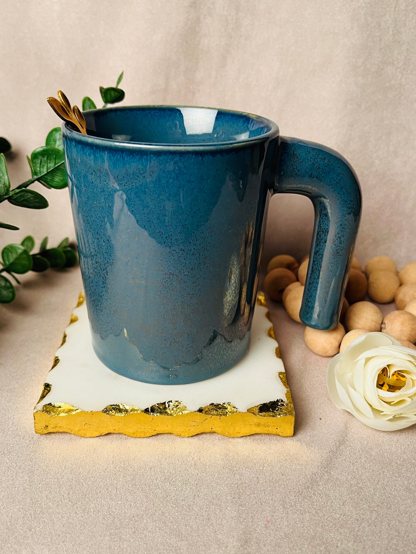 Jug- Style Comfort Mug (Blue)