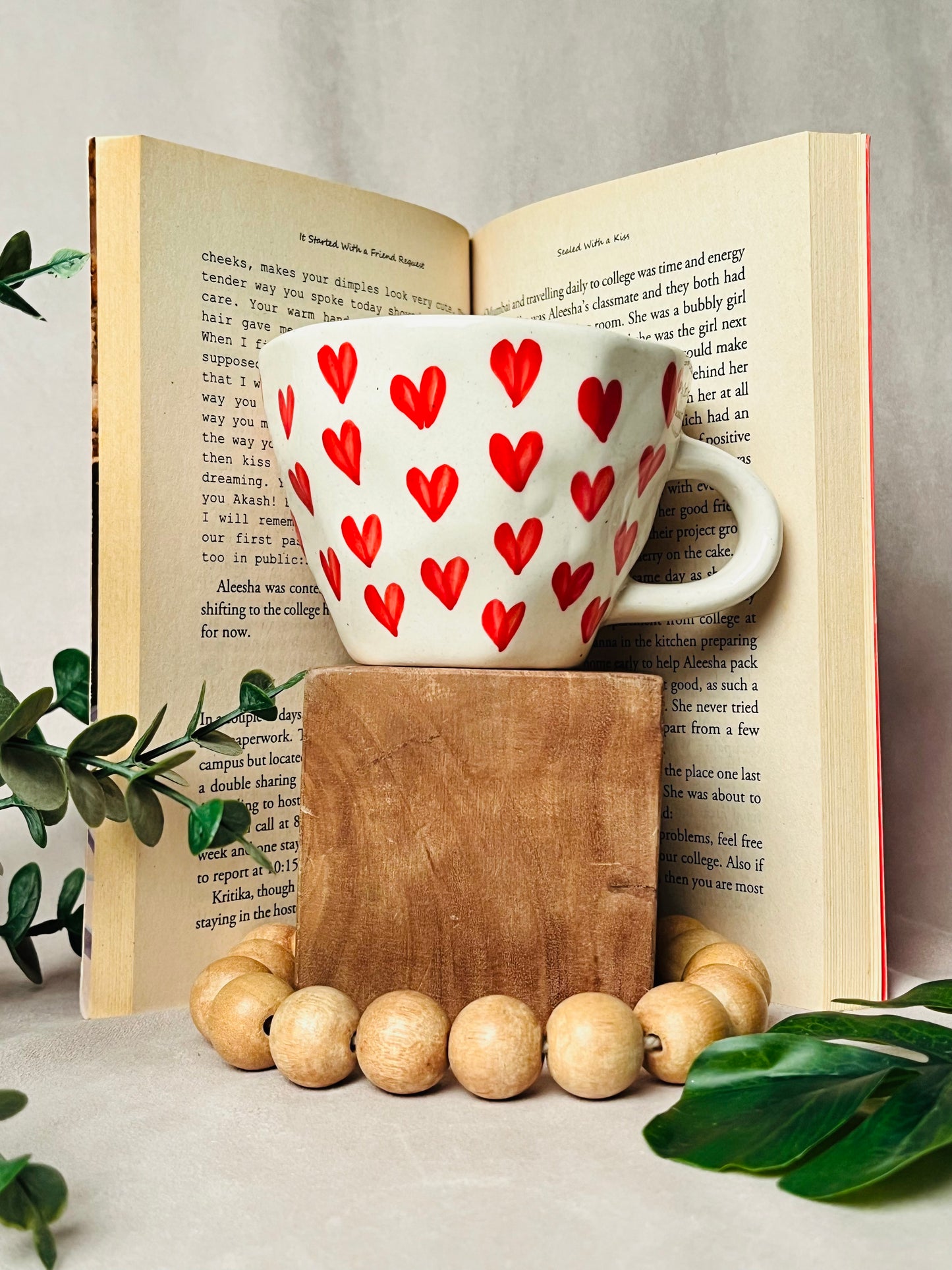 Dil Se Red Hearts Mug