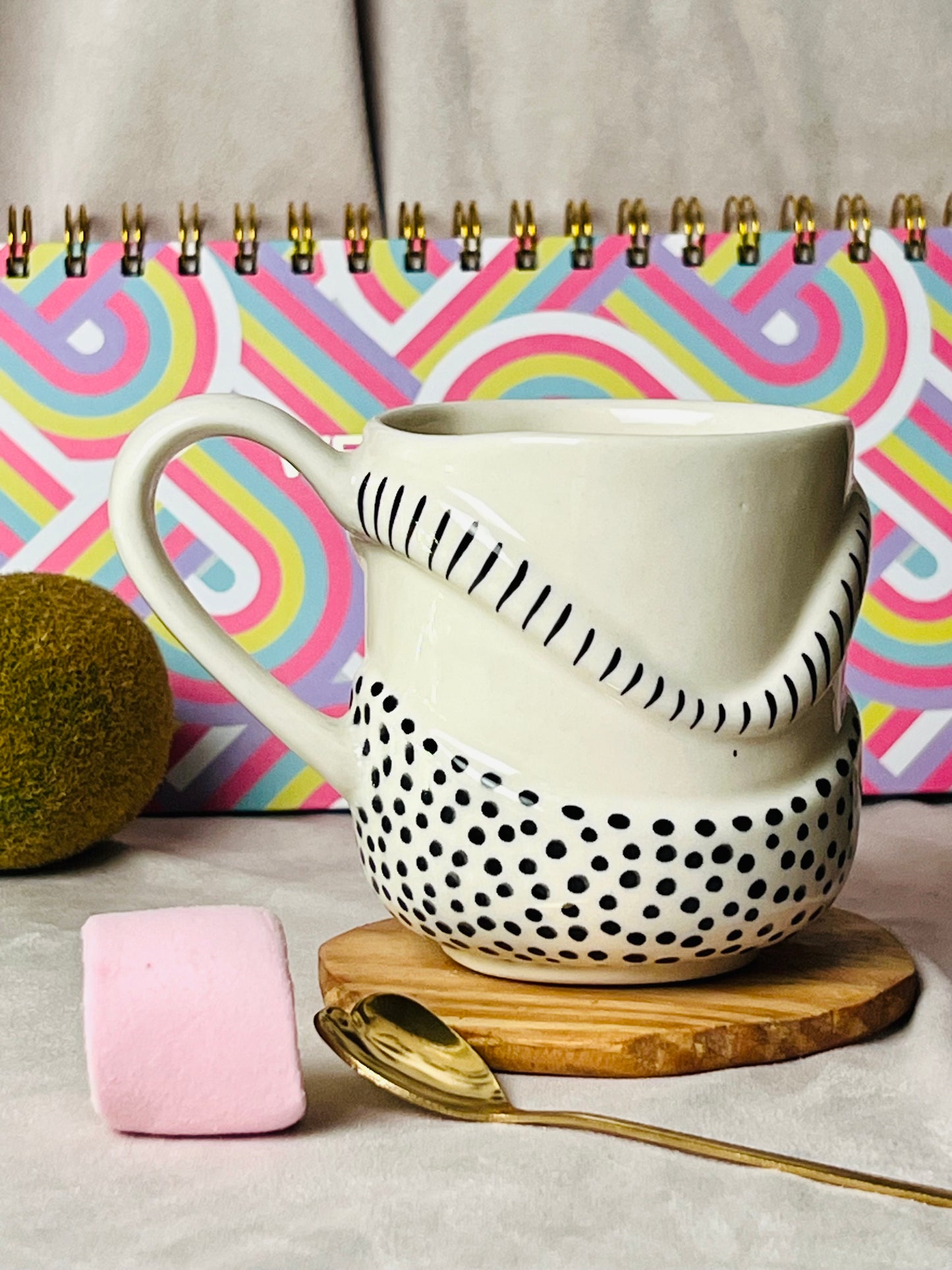 Dotted Cloud Mug