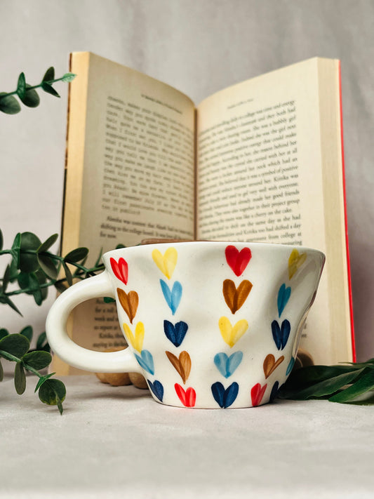 Dil Se Colourful Hearts Mug