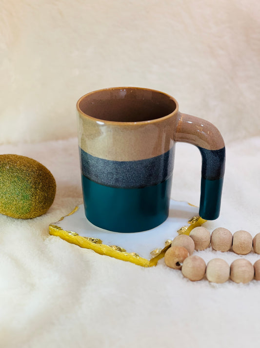 Jug-Style Comfort Mug (Tricolour)