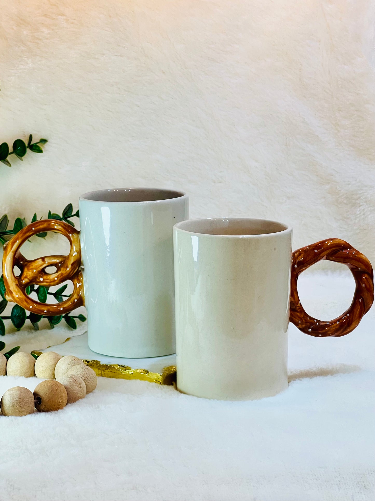 Pretzel & Bagel Mug Combo