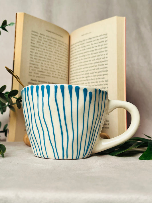 Blue Strokes Mug