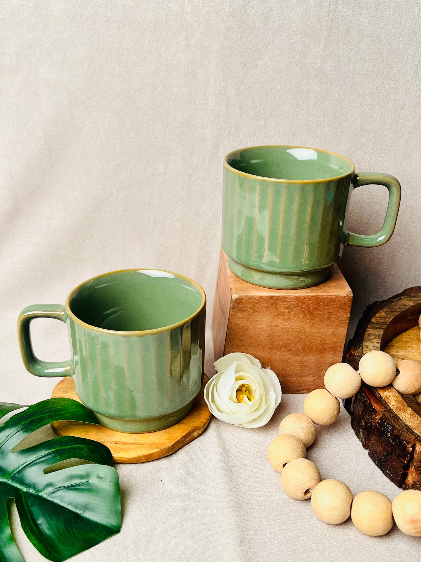 Studio Green Chai Cups